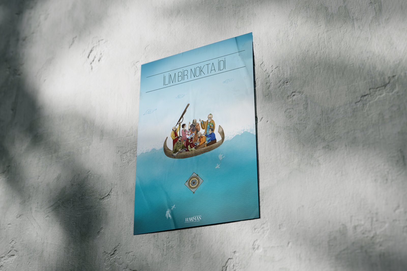 İlim çift taraflı A3 poster